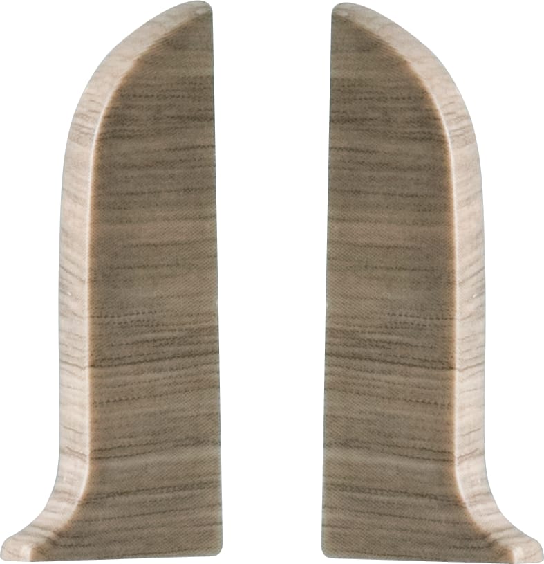 092 Угол для плинтуса  56  Дуб Серый Торцевая пара Salag, артикул УТ000055298