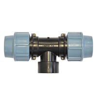 ПЭ Тройник с внутр.резьб.32-1"ПЭ, артикул 1224