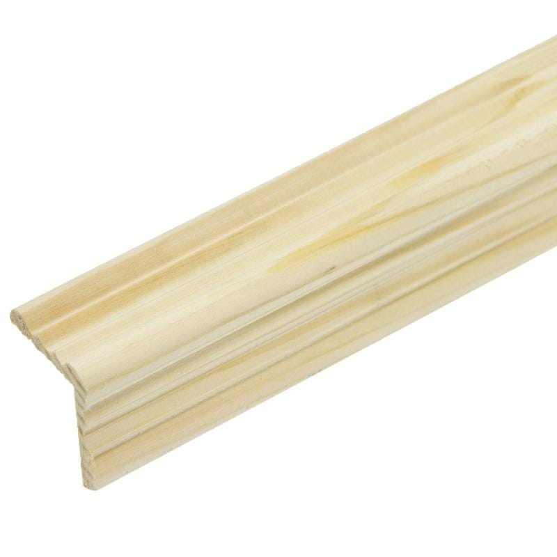 Угол фигурный 25х25х2500 1сорт г.Вологда ГК, артикул УТ000052559