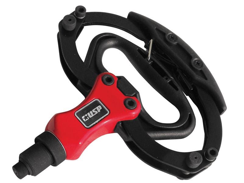 Заклёпочник Bohrer 265 мм боковой усиленный, алюм корпус (заклепки 2,4; 3,2; 4,0; 4,8) обрез, артикул 47011265