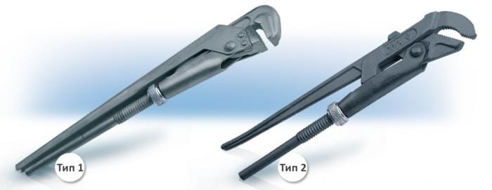 Ключ трубный VOREL "STILLSON"" 200мм №1 пласт.ручка, артикул 56620