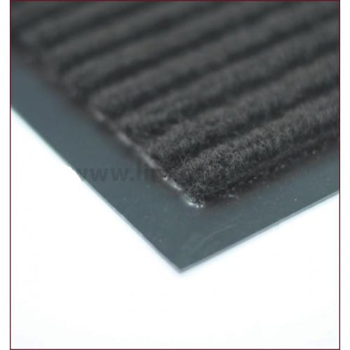 Коврик влаговпитывающий, ребристый 50х80 см серый VORTEX/10, артикул 22081/35-041