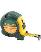 Рулетка  3,0мх19мм KRAFTOOL EXPERT нейлоновое покрытие, обрезин корпус, артикул УТ000068667