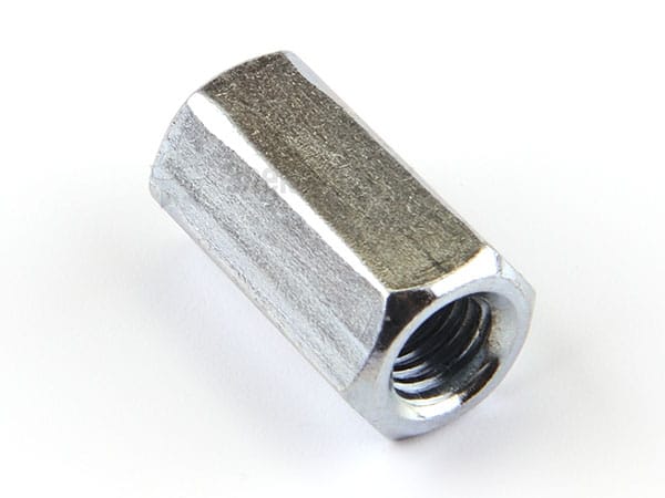 Гайка соедин. д/шпильки M 10 оцинк.удлиненная DIN6334, артикул 4092