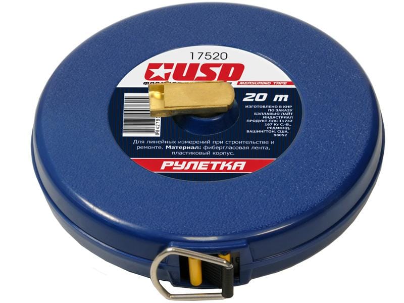 Измерительная лента Vorel стальная геодезийная 20м, артикул 13200