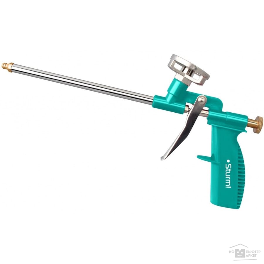 Пистолет алюминиевый закрытый для туб 400мл, артикул 6514040