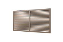 Решётка радиаторная дуб 600х1200мм, артикул УТ000018838