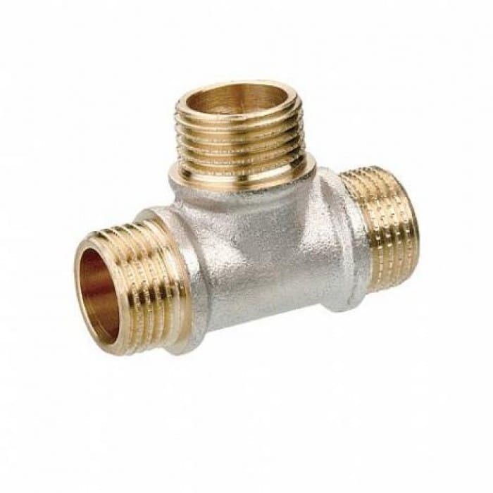 TIM Тройник  1/2 нар/нар/нар, артикул 27397