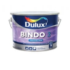 Краска ВД Dulux BINDO 3BW для стен и потолков 4,5л, артикул 5309361