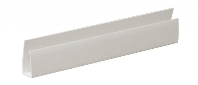Угол ПВХ окончание (стартовый) 8-10мм (3м) Белый брак-1шт, артикул УТ000088893