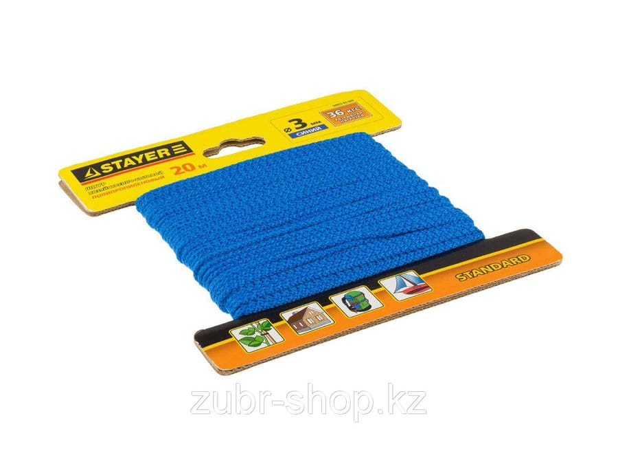 Шнур плетеный п/п 10 мм (110м), артикул 10150033