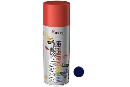 Краска аэрозольная Этюд синий темный 400/520 мл, артикул 5022