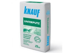 Штукатурка KNAUF Унтерпутц цементная фасадная 25кг (42), артикул 630727
