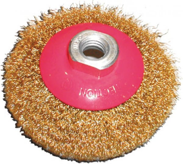 Корщетка с наклоном 125мм, гайка М14, артикул 39052*