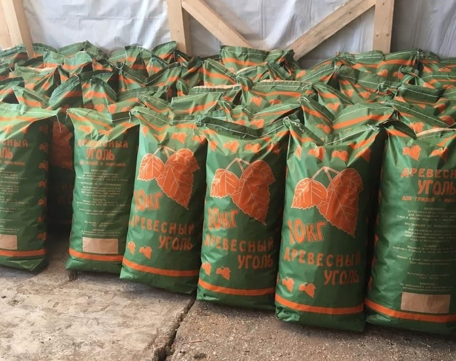 Уголь древесный 3кг + Береста для розжига 1 л  BOYSCOUT/24, артикул УТ000094685