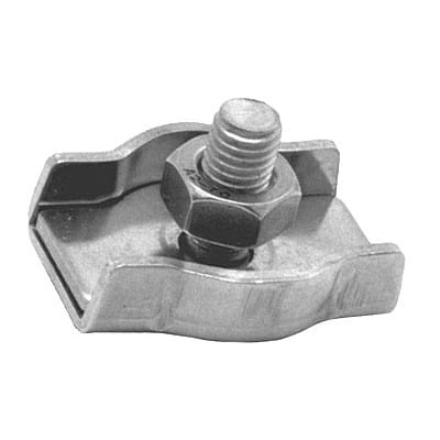 Зажим канатный ZK-10 DIN 741 (20ф), поштучно, артикул DIN741-ZK-10-20