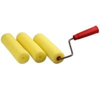 Валик ПОРОЛОН в наборе с 3 шубками, бюгель 6мм, 40х100, артикул 0363-10_z01