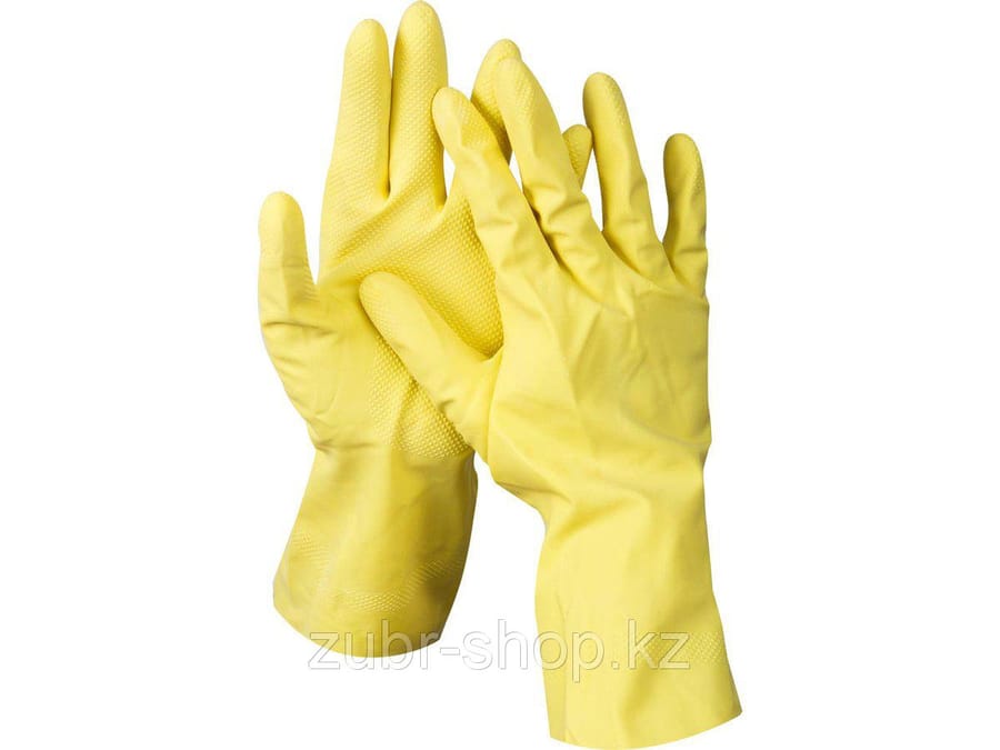 Перчатки хозяйственные латексные DEXX р-р М, артикул 11201-М