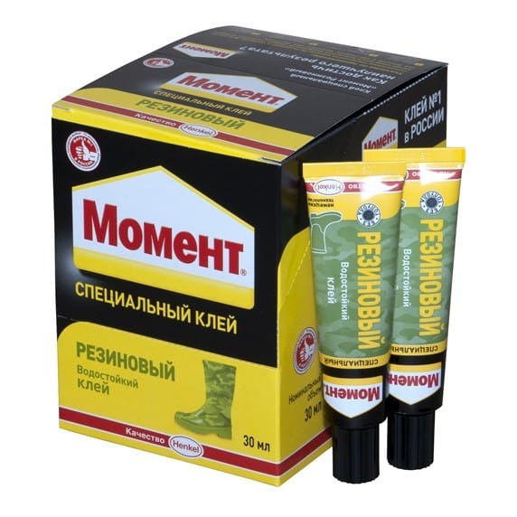 Клей МОМЕНТ Резиновый 30мл, артикул 276560