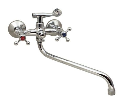 Смеситель MASTER 143 д/ванной букса (керамика), артикул 89203