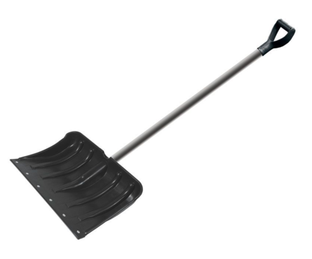 Лопата для уборки снега 460*340мм, длина 130см, с метал. ручкой, артикул УТ000091750