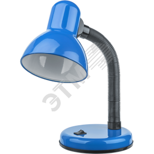 Светильник настольный NDF-D026 60W Е27 на основании синий, артикул 61637