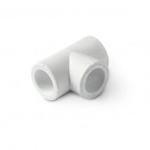 Тройник PPR переходной 25 х 20 х 25 белый, артикул УТ000058945