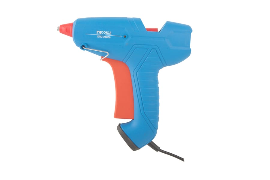 Пистолет термоклеевой СОЮЗ 200Вт 18г/мин, 220В, 11мм, артикул КПС-24800
