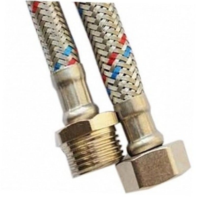 Подводка гибкая для воды 1,5 г/ш, артикул 132136