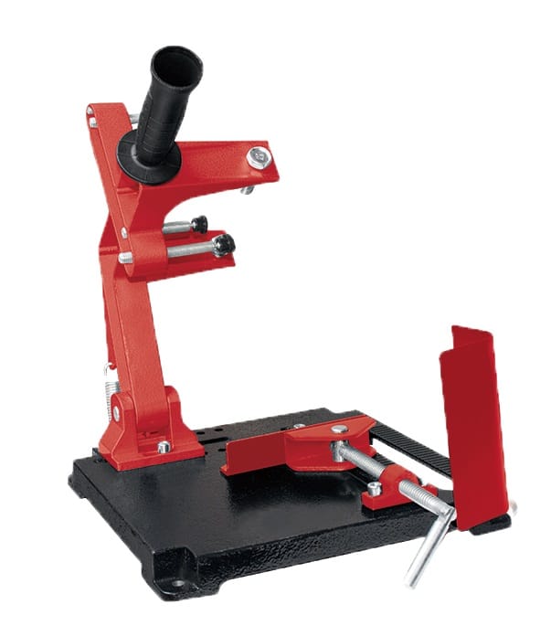 Стойка для УШМ P.I.T. P0010007, диаметр круга 180-230мм, угловые тиски 45 град, литое основание, артикул УТ000090444