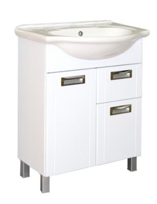 Альфа 65 Тумба для ванной с умывальником Элеганс - 65, артикул УТ000041415