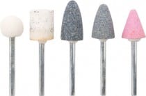 Шарошки по камню абразивные д3мм. L 40-45 мм (5шт/уп), артикул 36465