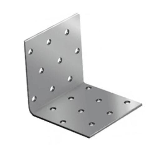 Усиленный уголок оцинк. 90х90х65х(1,5)1,8 мм (25 шт.), артикул KUU-90x65