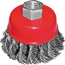 Корщетка-чашка витая, д.100мм, гайка М14, артикул 39468*