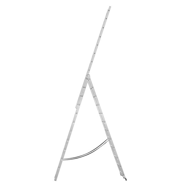 Лестница алюм. 3-х секц. 9 ступеней Стандарт Политех, артикул 8063209