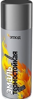 Краска аэрозольная термостойкая Этюд коричневая 400/520 мл, артикул УТ000061211