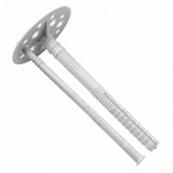 Дюбель 10х120 для изол. мат. с пласт. гвоздем (~1000 шт), артикул DIZO-10х120