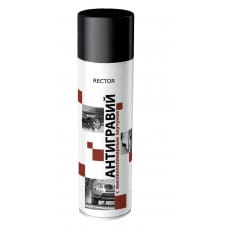 Средство для защиты кузова автомобиля "Антигравий" RECTOR черный 500 мл, артикул УТ000061209