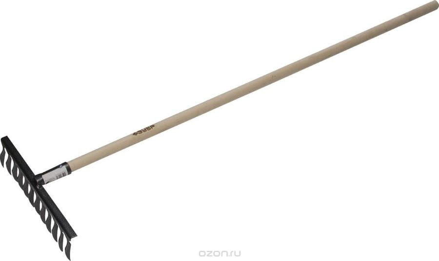 Грабли 14 витых зубцов,с черенком, артикул 421900-14