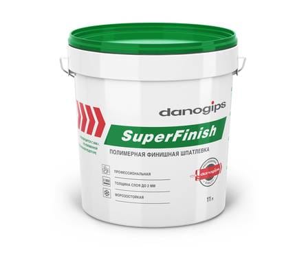 Шпаклевка DANOGIPS SuperFinish (SHEETROCK) унив. готовая 11л/18,1кг (48), артикул 00548589
