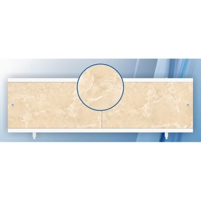 Экран для ванны Универсал-Кварт 1,7 мрамор беж, артикул 00001001