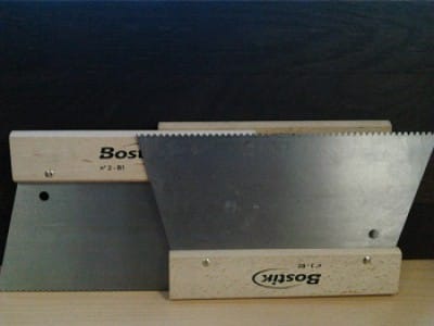 Шпатель зубчатый B1 BOSTIK 200мм, артикул 50024476