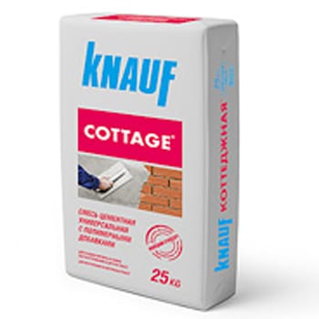 Смесь KNAUF Коттеджная цем.универс. 25кг (42), артикул 94514/630722