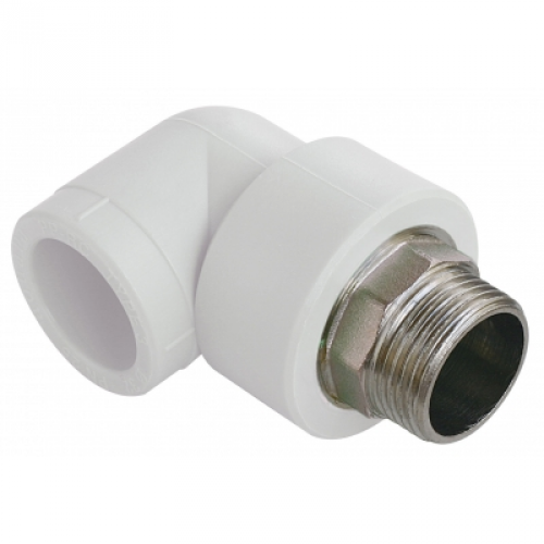 Уголок PPR комб наруж 32 х 1" серый, артикул УТ000056633