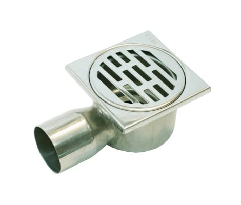 Трап ТП 50 горизонтальный Нерж 100*100 TIM, артикул 43063