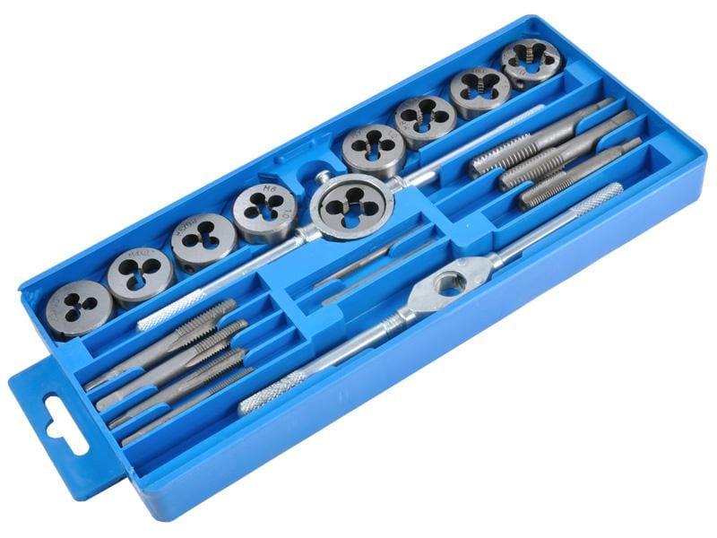 Метчик машинно ручной 8,0х1,25мм метрический Bohrer (сталь ШХ15 подшипниковая) 2шт в уп., артикул 31608125