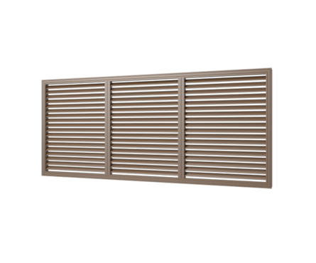 Решетка радиаторная Дуб 600х1500мм, артикул УТ000027729