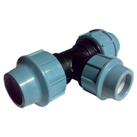 ПЭ Тройник зажимной 20 ПЭ, артикул 1263