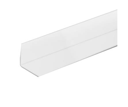 Угол ПВХ 20x20 (3м) Белый, артикул 000002647
