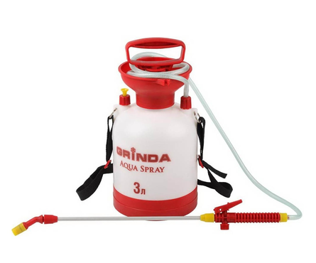 Опрыскиватель 3л., переносной, с широкой горловиной, устойчивое днище GRINDA, артикул УТ000087755